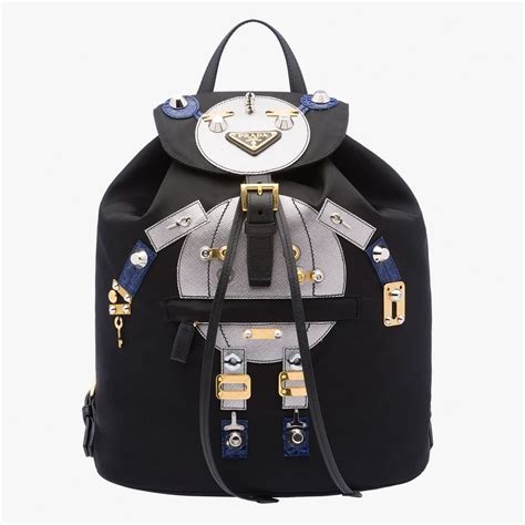 prada rucksack roboter|Prada’s Limited Edition Robot Bags Capsule Collection.